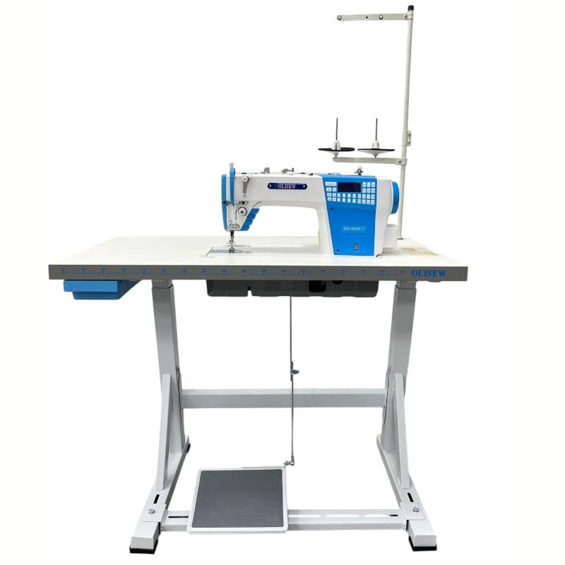 OLISEW OLD-8000H-7 Stebnówka jednoigłowa z funkcjami automatycznymi i dużym chwytaczem, servo Direct Drive (dł. ściegu do 7mm)  - Zdjęcie 1