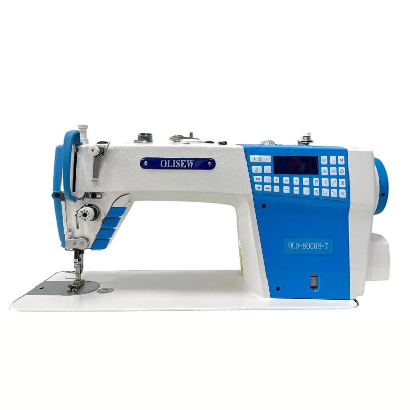 8000H-7głowicaok.jpgOLISEW OLD-8000H-7 Stebnówka jednoigłowa z funkcjami automatycznymi i dużym chwytaczem, servo Direct Drive (dł. ściegu do 7mm)  - Zdjęcie 2