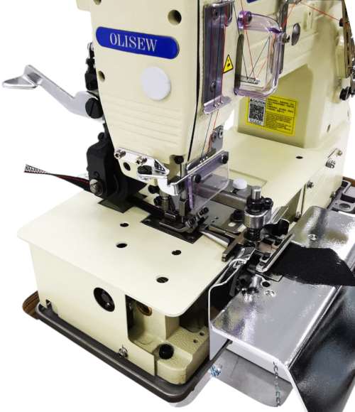 OLISEW OLD-2000CP Maszyna specjalistyczna szlufkarka dwiugłowa z pullerem, servo Direct Drive - Zdjęcie 3