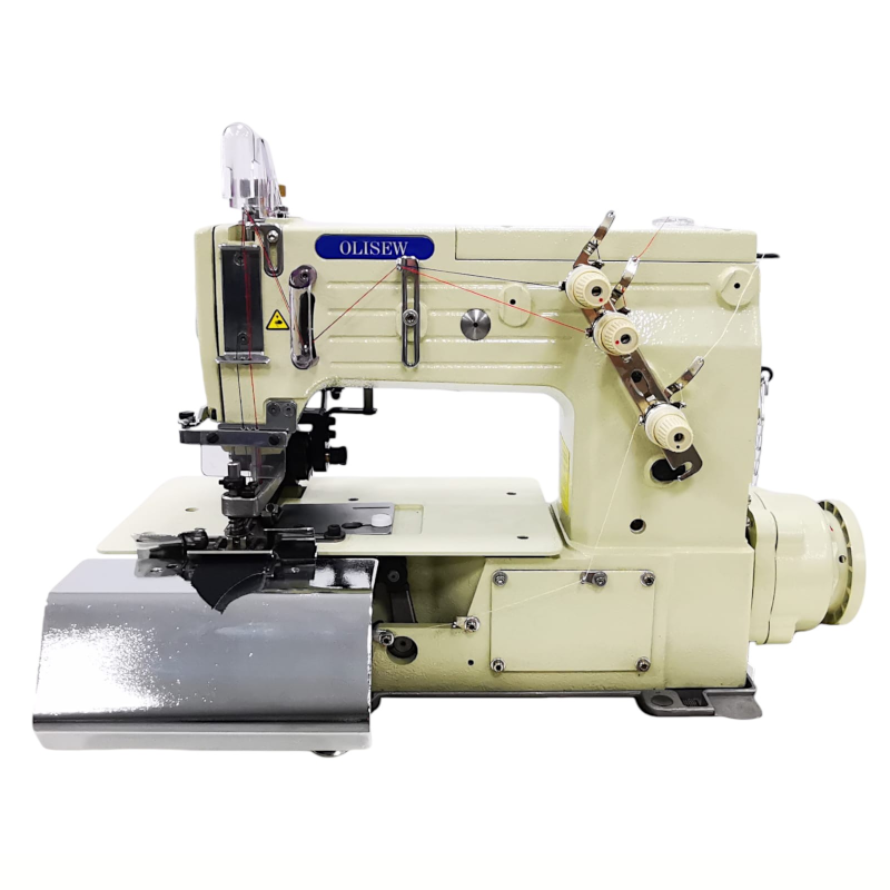 OLISEW OLD-2000CP Maszyna specjalistyczna szlufkarka dwiugłowa z pullerem, servo Direct Drive - Zdjęcie 2