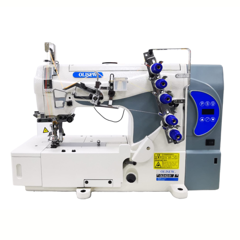 OLISEW OLD-K2-01 Renderka płaska trzyigłowa, servo Direct Drive  - Renderki, maszyny drabinkowe - Producent Maszyn Do Szycia - Zdjęcie nr  1