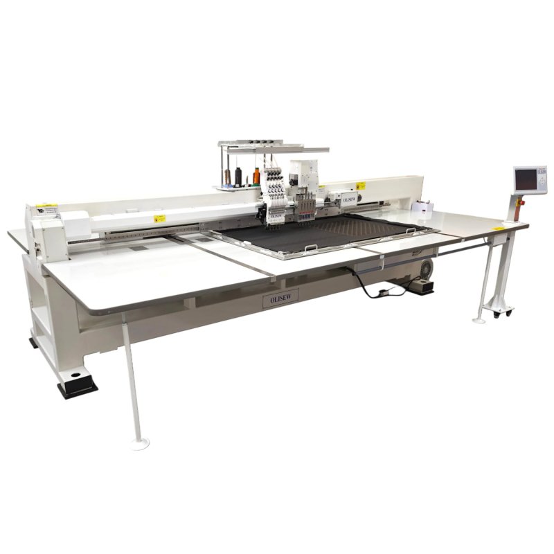 OLISEW OLD-13080XZ Automat szwalniczy o polu pracy 1300x800mm do perforacji oraz odszywania zaprogramowanego wzoru - Zdjęcie 2