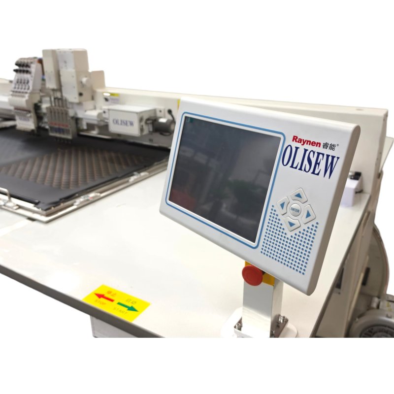 OLISEW OLD-13080XZ Automat szwalniczy o polu pracy 1300x800mm do perforacji oraz odszywania zaprogramowanego wzoru - Zdjęcie 5