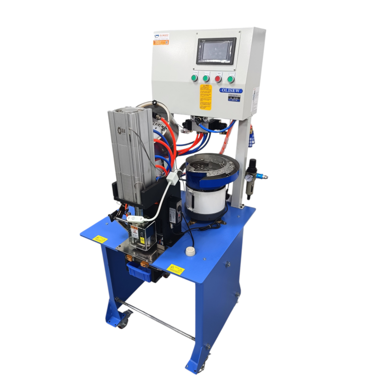 OLISEW OL-812Q Automatyczna napownica do wybijania otworów i mocowania oczek - Zdjęcie 7