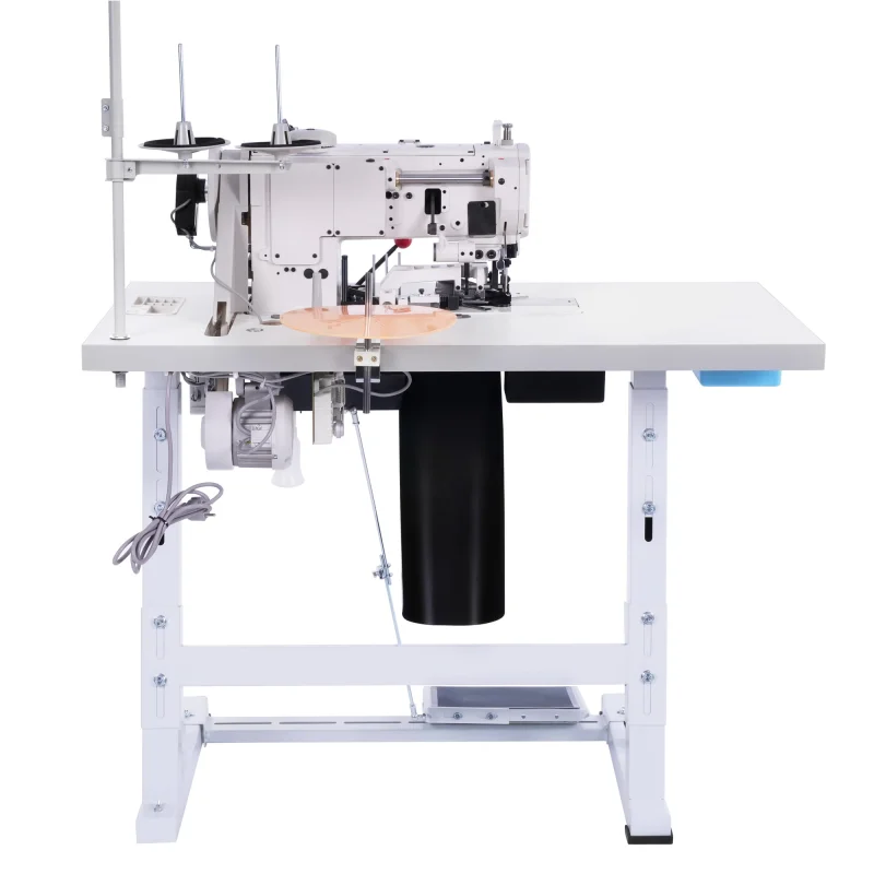 OLISEW OL-1510AE Lamowacz z odkrawaczem, potrójny transport - Lamowacze - Producent Maszyn Do Szycia - Zdjęcie nr  7