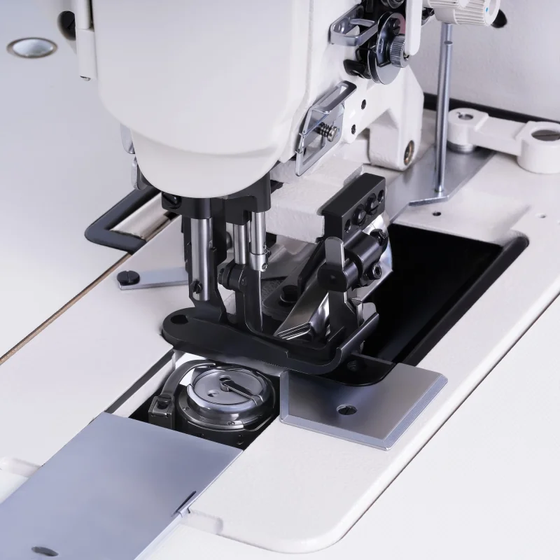 OLISEW OL-1510AE Lamowacz z odkrawaczem, potrójny transport - Lamowacze - Producent Maszyn Do Szycia - Zdjęcie nr  5