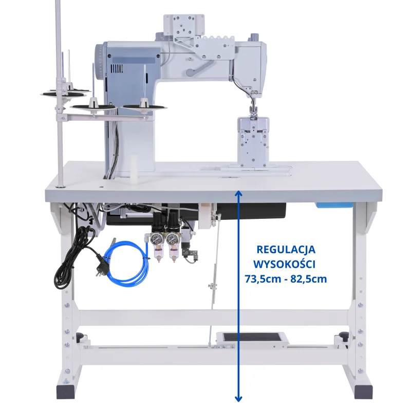 OLISEW OLD-868-221126 Dwuigłówka słupowa z funkcjami automatycznymi, potrójny transport, servo Direct Drive   - Słupowe - Producent Maszyn Do Szycia - Zdjęcie nr  9