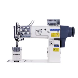 OLISEW OL-1765N-7 Post bed machine with 2 split needles, automatic functions and compound transport (1) (1)