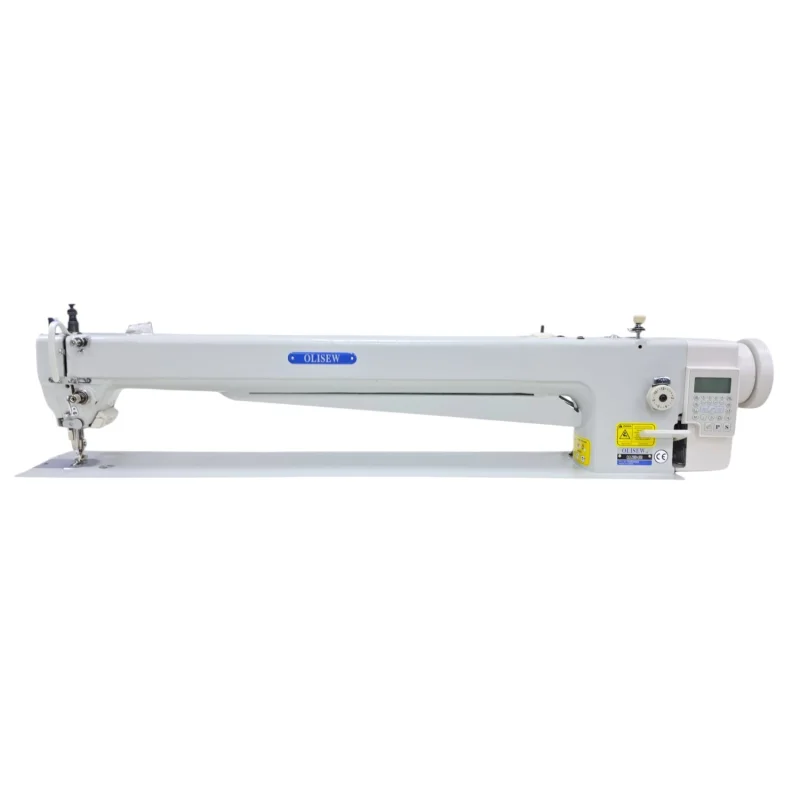 OLISEW OLD-2380H-L850 Stębnówka jednoigłowa długoramienna z funkcjami automatycznymi, transport ząbkowo-stopkowy, servo Direct drive - Zdjęcie 2