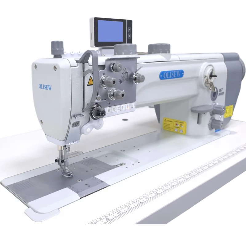 OLISEW OLD-867-190342-460 Stębnówka z funkcjami automatycznymi, potrójny transport, servo Direct Drive  - Zdjęcie 7