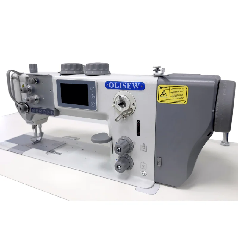 OLISEW OLD-867-121232 Stębnówka z funkcjami automatycznymi, potrójny transport, servo Direct Drive - Zdjęcie 8