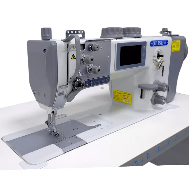 OLISEW OLD-867-121232 Stębnówka z funkcjami automatycznymi, potrójny transport, servo Direct Drive - Zdjęcie 4