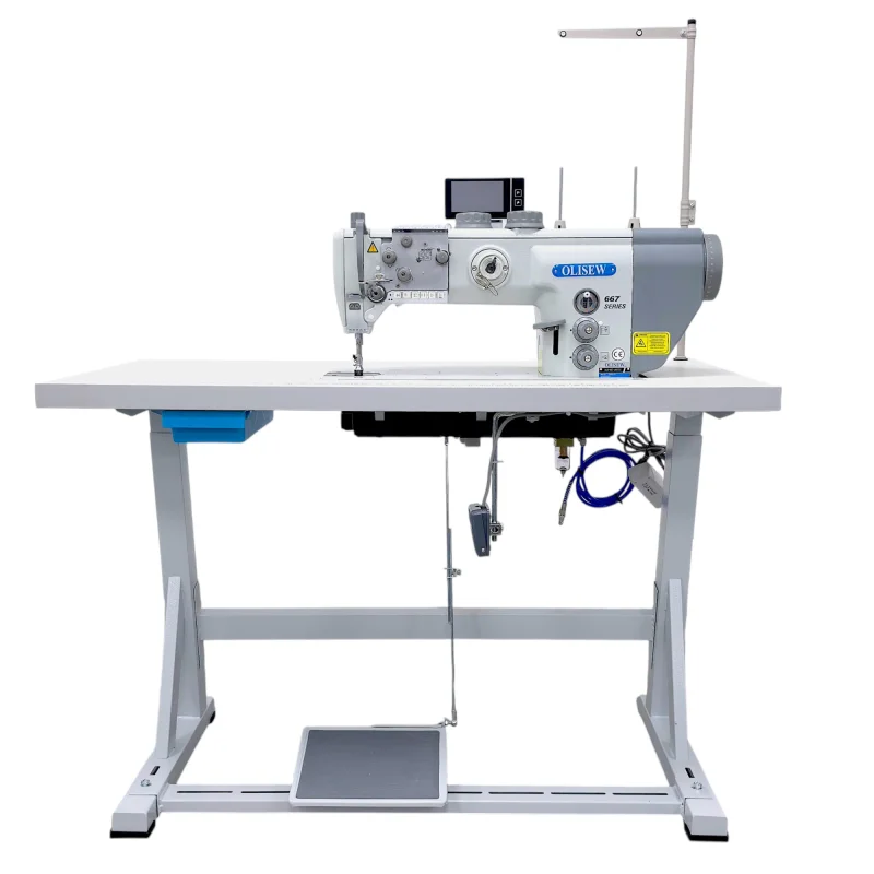 OLISEW OLD-667-180332 Stebnówka z funkcjami automatycznymi, potrójny transport, servo Direct Drive - Zdjęcie 1