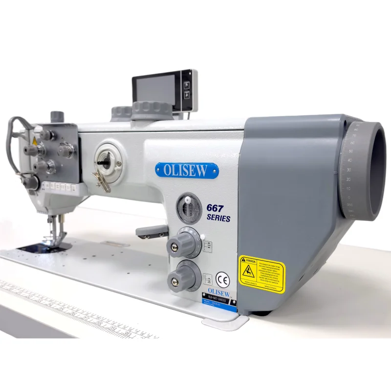 OLISEW OLD-667-180332 Stebnówka z funkcjami automatycznymi, potrójny transport, servo Direct Drive - Zdjęcie 3