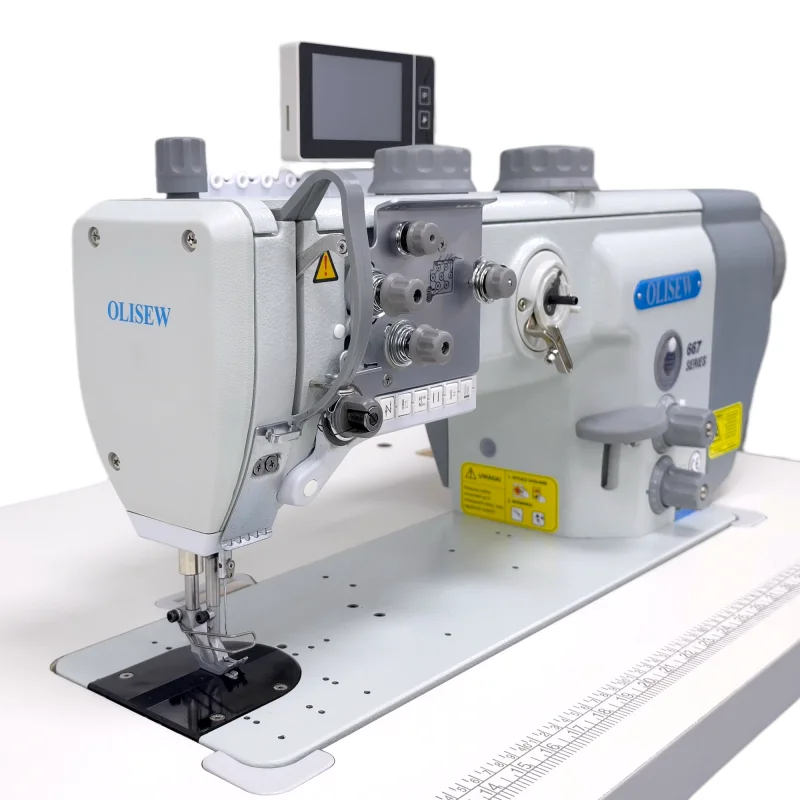 OLISEW OLD-667-180332 Stebnówka z funkcjami automatycznymi, potrójny transport, servo Direct Drive - Zdjęcie 4