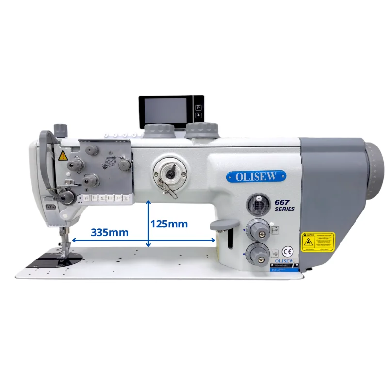 OLISEW OLD-667-180332 Stebnówka z funkcjami automatycznymi, potrójny transport, servo Direct Drive - Zdjęcie 7