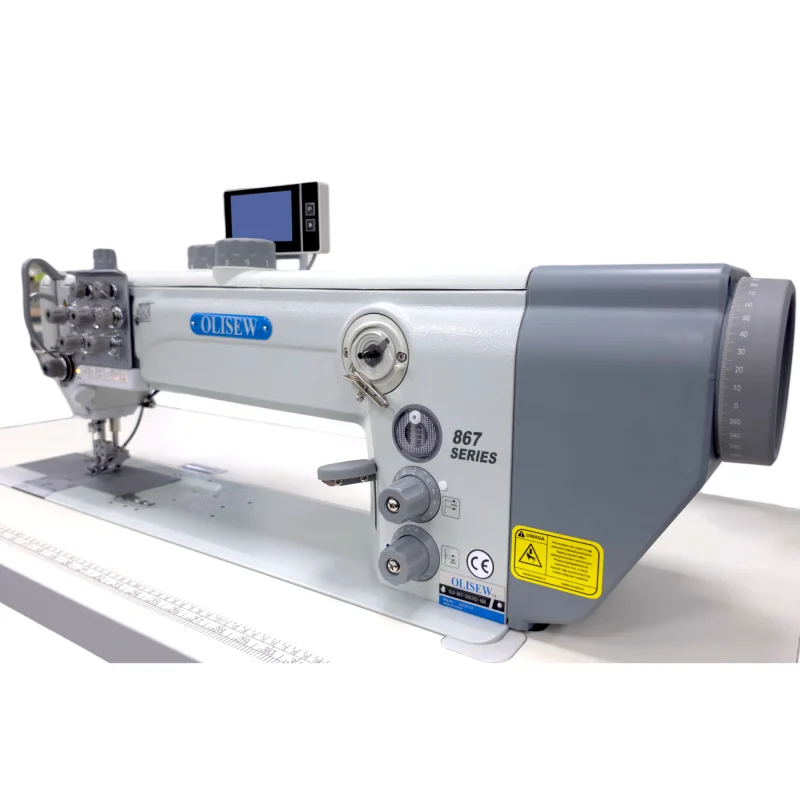 OLISEW OLD-867-290342-460 Dwuigłówka długoramienna z funkcjami automatycznymi, potrójny transport, servo Direct Drive - zdjęcie 6