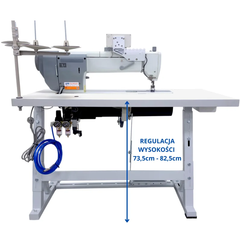 OLISEW OLD-867-290342-460 Dwuigłówka długoramienna z funkcjami automatycznymi, potrójny transport, servo Direct Drive - zdjęcie 3