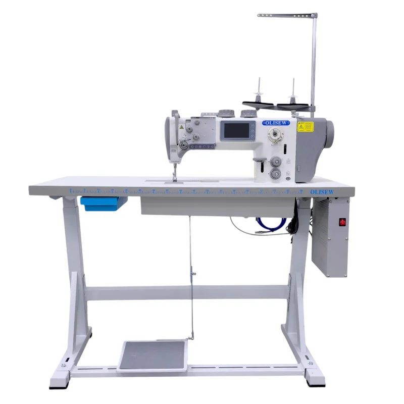 OLISEW OLD-867-121232 Stębnówka z funkcjami automatycznymi, potrójny transport, servo Direct Drive - Zdjęcie 1