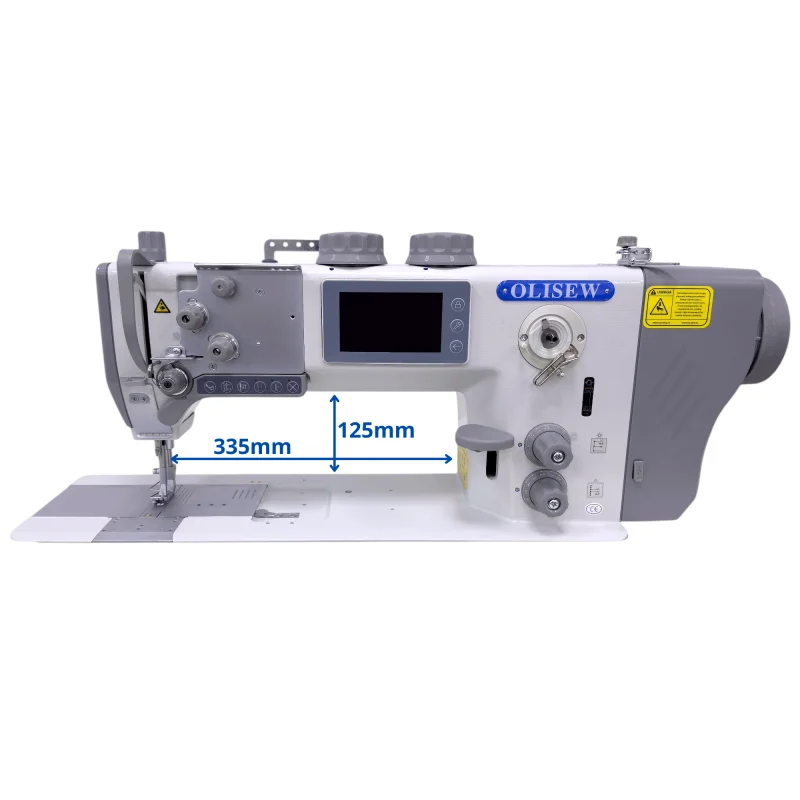 OLISEW OLD-867-121232 Stębnówka z funkcjami automatycznymi, potrójny transport, servo Direct Drive - Zdjęcie 10