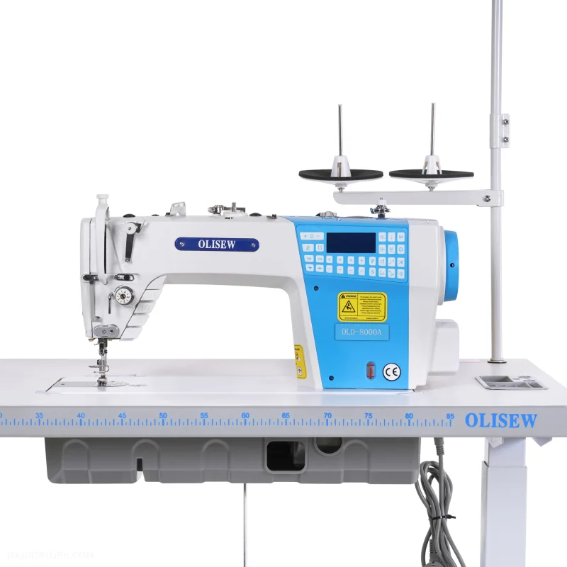 OLISEW OLD-8000A Stebnówka z funkcjami automatycznymi, servo Direct Drive (dł. ściegu do 5mm) - Zdjęcie 5