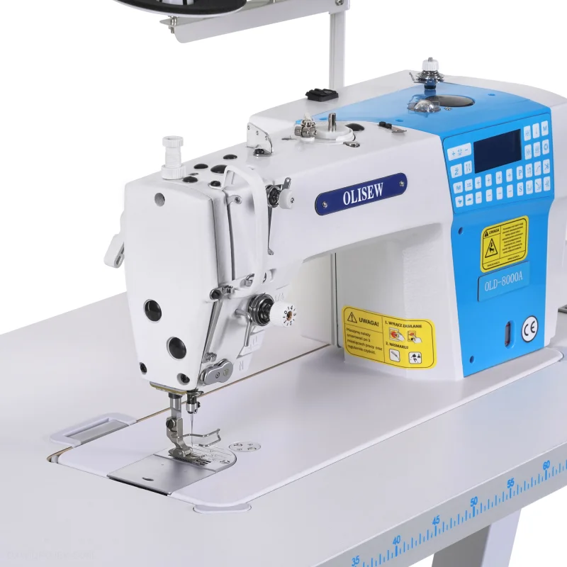 OLISEW OLD-8000A Stebnówka z funkcjami automatycznymi, servo Direct Drive (dł. ściegu do 5mm) - Zdjęcie 6