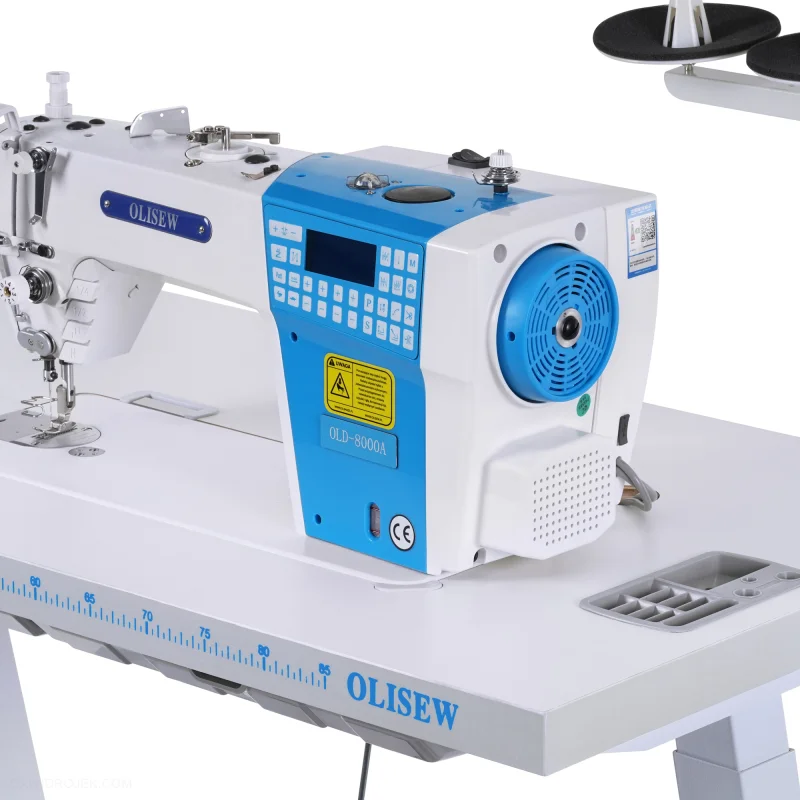 OLISEW OLD-8000A Stebnówka z funkcjami automatycznymi, servo Direct Drive (dł. ściegu do 5mm) - Zdjęcie 7