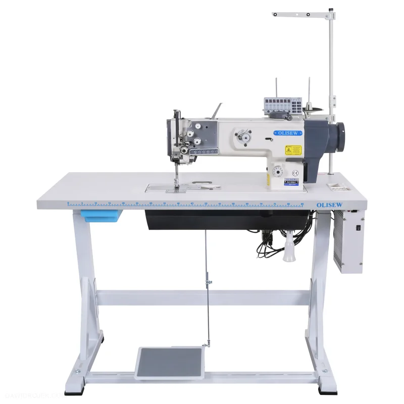 OLISEW OLD-1530NH-7 Stębnówka z funkcjami automatycznymi, potrójny transport, servo Direct Drive - Stebnówki - Producent Maszyn Do Szycia - Zdjęcie nr  4