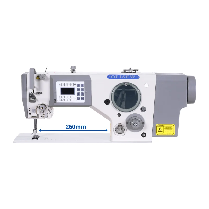 OLISEW OLD-527-7 Zygzak z funkcjami automatycznymi, wymienne krzywki, ciężkie szycie, servo Direct Drive - Maszyny ZYGZAK - Producent Maszyn Do Szycia - Zdjęcie nr  3