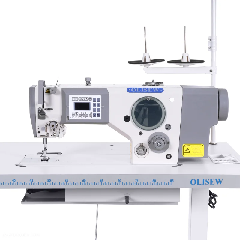 OLISEW OLD-527-7 Zygzak z funkcjami automatycznymi, wymienne krzywki, ciężkie szycie, servo Direct Drive - Maszyny ZYGZAK - Producent Maszyn Do Szycia - Zdjęcie nr  7