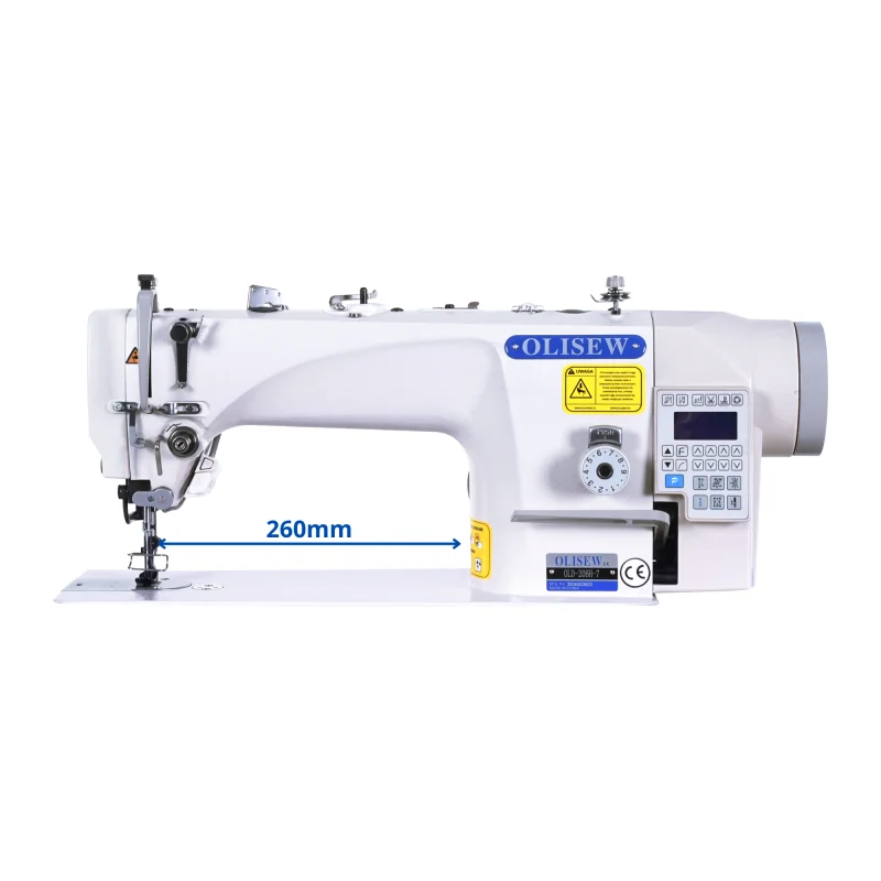 OLISEW OLD-206H-7 Stębnówka z funkcjami automatycznymi, potrójny transport, servo Direct Drive - Stebnówki - Producent Maszyn Do Szycia - Zdjęcie nr  2