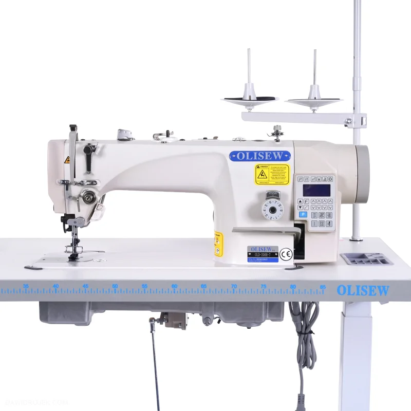 OLISEW OLD-206H-7 Stębnówka z funkcjami automatycznymi, potrójny transport, servo Direct Drive - Stebnówki - Producent Maszyn Do Szycia - Zdjęcie nr  6