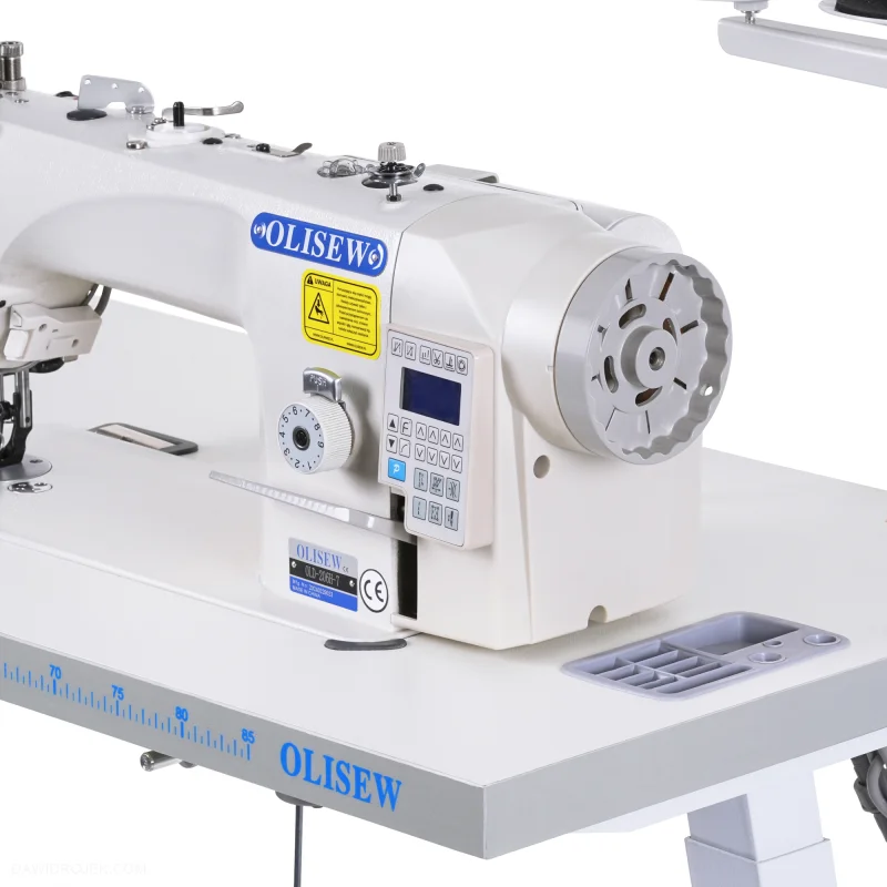 OLISEW OLD-206H-7 Stębnówka z funkcjami automatycznymi, potrójny transport, servo Direct Drive - Stebnówki - Producent Maszyn Do Szycia - Zdjęcie nr  8