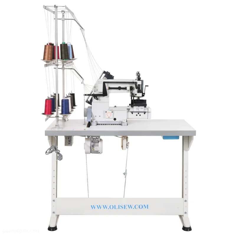 OLISEW OL008-08064P/VWL Maszyna łańcuszkowa 8-igłowa, 16-nitkowa, servo Direct Drive - Maszyny łańcuszkowe - Producent Maszyn Do Szycia - Zdjęcie nr  1