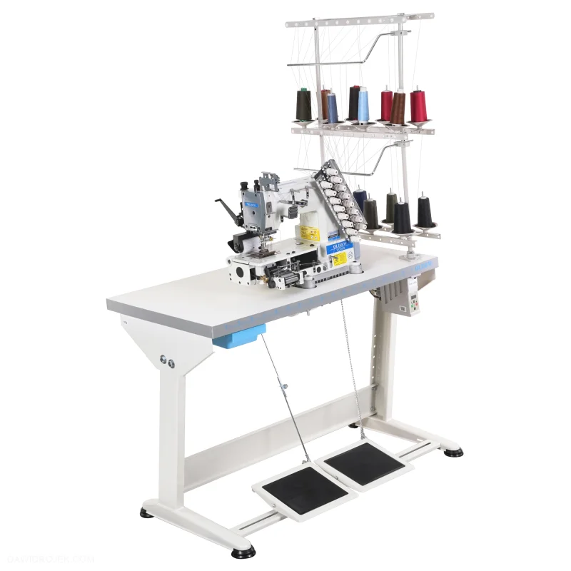 OLISEW OL008-08064P/VWL Maszyna łańcuszkowa 8-igłowa, 16-nitkowa, servo Direct Drive - Maszyny łańcuszkowe - Producent Maszyn Do Szycia - Zdjęcie nr  3