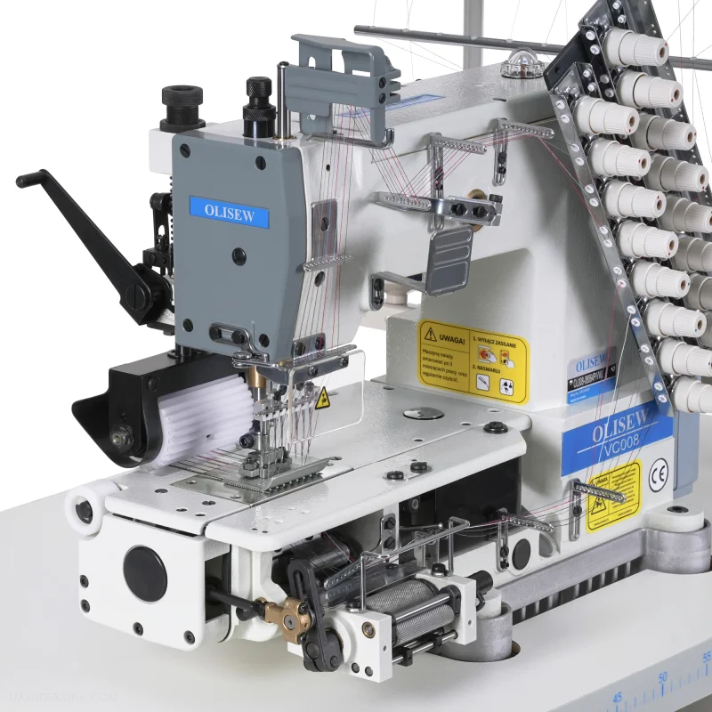 OLISEW OL008-08064P/VWL Maszyna łańcuszkowa 8-igłowa, 16-nitkowa, servo Direct Drive - Maszyny łańcuszkowe - Producent Maszyn Do Szycia - Zdjęcie nr 5