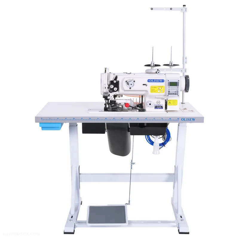 OLISEW OLD-1510AE Lamowacz z odkrawaczem, potrójny transport, servo Direct Drive - Zdjęcie 4