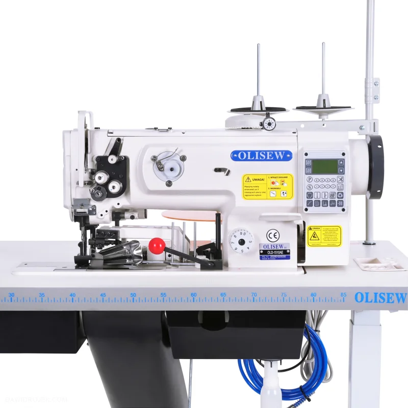 OLISEW OLD-1510AE Lamowacz z odkrawaczem, potrójny transport, servo Direct Drive - Zdjęcie 5