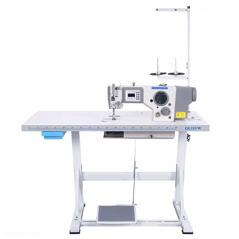 OLISEW OLD-527-7 Zygzak z funkcjami automatycznymi, wymienne krzywki, ciężkie szycie, servo Direct Drive - Maszyny ZYGZAK - Producent Maszyn Do Szycia - Zdjęcie nr  6