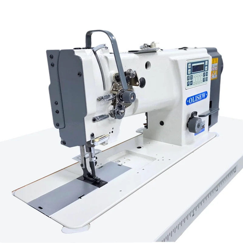 OLISEW OLD-4410H Stebnówka jednoigłowa, potrójny transport z silnikiem Direct Drive  - Zdjęcie 3
