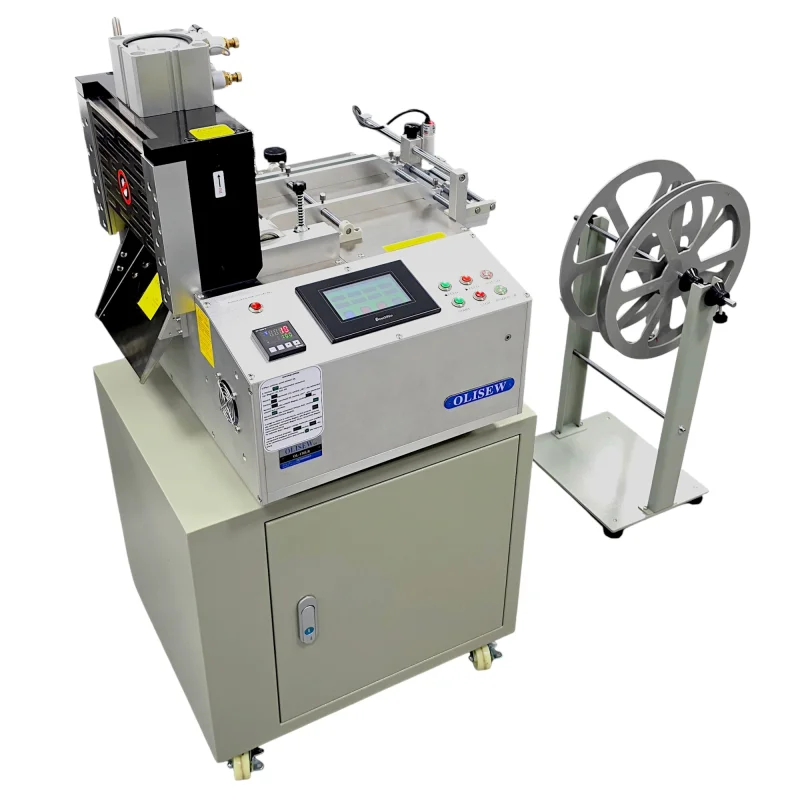 OLISEW OL-130LR Automatyczne urządzenie do cięcia taśmy na zimno i na gorąco 200mm - Zdjęcie 1