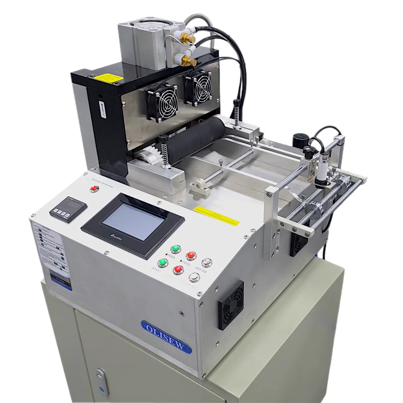 OLISEW OL-130LR Automatyczne urządzenie do cięcia taśmy na zimno i na gorąco 200mm - Zdjęcie 2