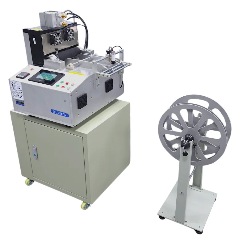 OLISEW OL-130LR Automatyczne urządzenie do cięcia taśmy na zimno i na gorąco 200mm - Zdjęcie 5