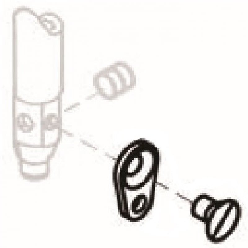 Przelotka nitki + śrubka do maszyn DURKOPP ADLER 767 867 - Części do maszyn DURKOPP ADLER - Producent Maszyn Do Szycia - Zdjęcie nr  1