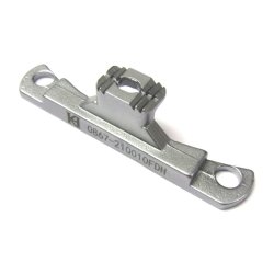 Feed dog for the machine DURKOPP ADLER 867 for heavy sewing (hole for needle 4,2mm x 3,2mm)
