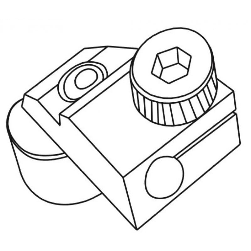 Końcówka prowadnika, rolka o średnicy 11mm,KG-S11 - Części do maszyn DURKOPP ADLER - Producent Maszyn Do Szycia - Zdjęcie nr  1