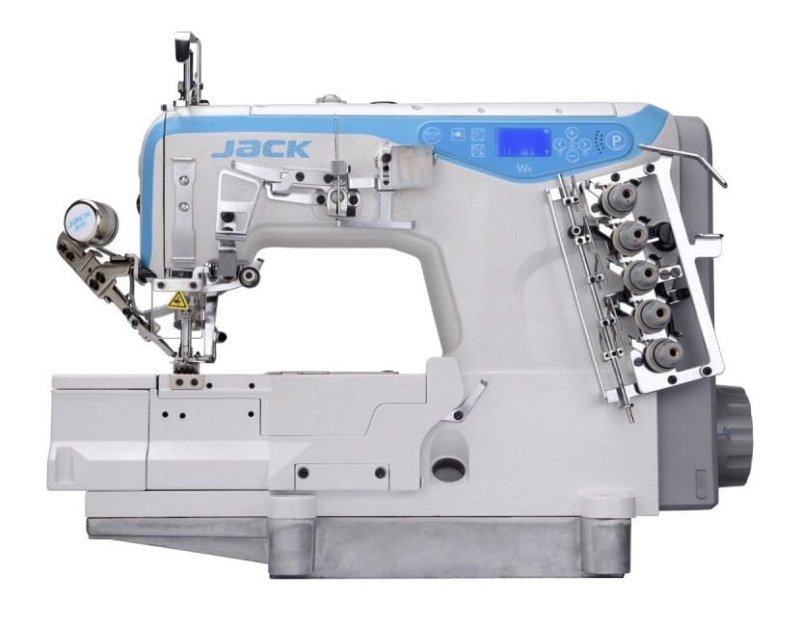 RENDERKA JACK W4-UT-01GBx 356(364) 3-IGŁOWA SERVO AUTOMATYCZNE OBCINANIE NITKI - Renderki, maszyny drabinkowe - Producent Maszyn Do Szycia - Zdjęcie nr  1