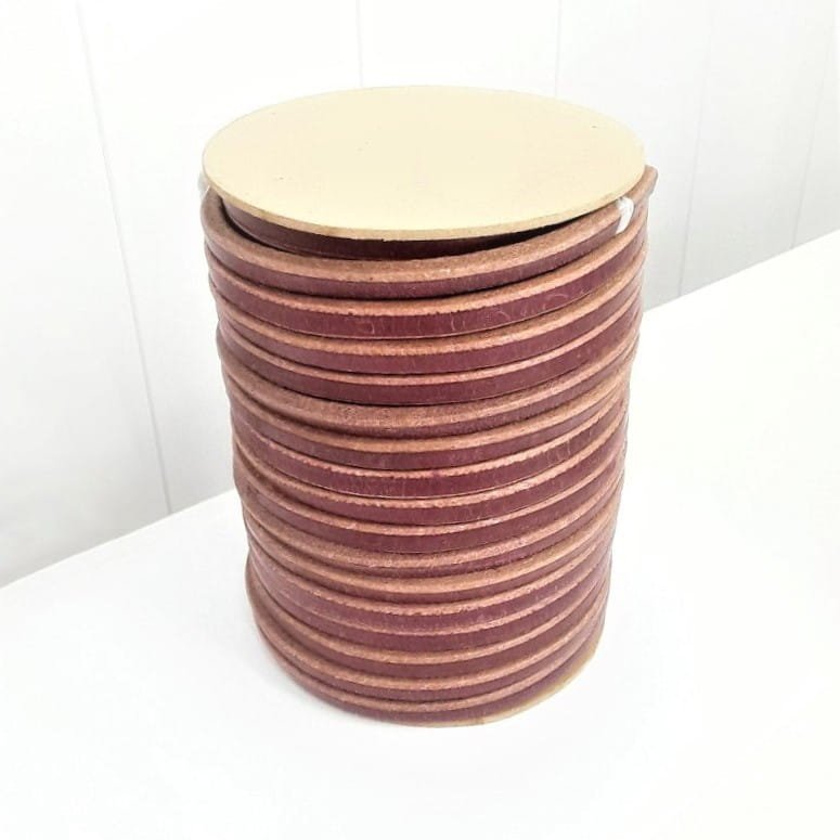 Pasek napędowy skórzany, rzemień 7mm  - Części do silników - Producent Maszyn Do Szycia - Zdjęcie nr  1