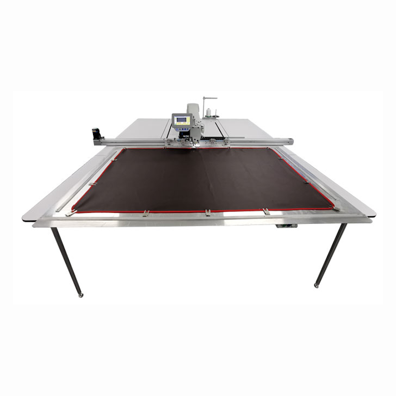 OLISEW OLD-13085HL Automat do odszywania zaprogramowanego wzoru o polu szycia 1300x850mm z laserem do cięcia materiału - Automaty z polem szycia - Producent Maszyn Do Szycia - Zdjęcie nr  4