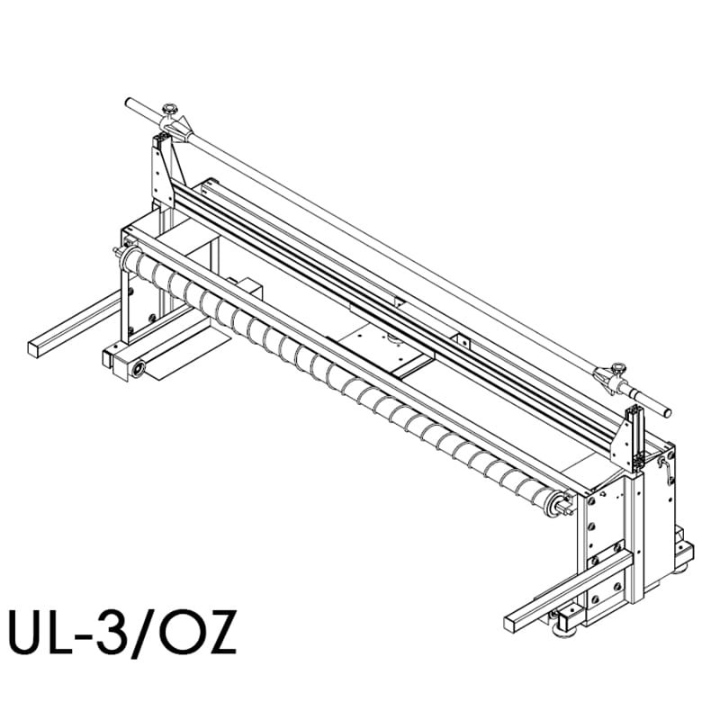 Ręczne urządzenie lagujące UL-3 (2m) x standardowa szer. 1,83m (lub 2,07m) - Urządzenia lagujące - Producent Maszyn Do Szycia - Zdjęcie nr  2